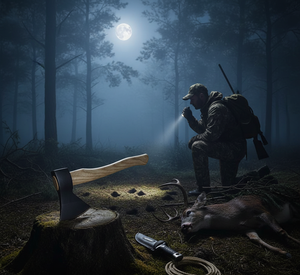 Tête de hache Viking à double lame, mini, en acier à haute teneur en carbone, forgée à la main, polie, manche en bois de rose, tire-clous, chasse - Product Image 4