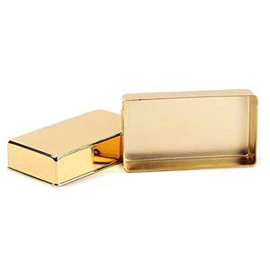 Brass <b>Toothpicks</b> Case <b>Toothpick</b> <b>Holder</b> Dustproof Golden Color Finishing Rectangular Suitable for Kitchen Party hotel Ware Use - Product Image 5