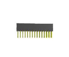 Connecteur de carte à carte à passage direct SQT-115-03-F-D, pas de 2,0 mm, pour communication de données - Product Image 4