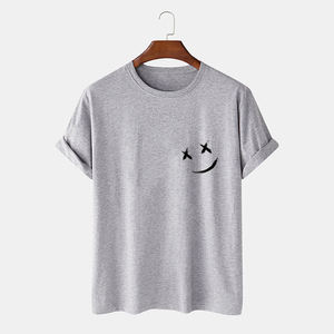 T-shirts pour hommes personnalisables avec logo, 100% coton, grandes tailles, impression DTG personnalisée, style streetwear, respirant, séchage rapide - Product Image 6