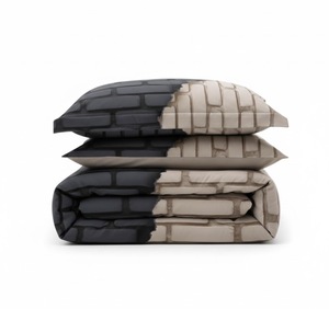 ชุดเครื่องนอนผ้าฝ้าย 100% ขนาดคิงไซส์ พร้อมปลอกหมอนพับได้ 2 ใบ |   จำนวนเส้นด้าย 600TC |   สไตล์ยุโรปอเมริกัน |   ผิวเรียบเนียน | - Product Image 4