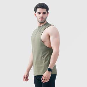 Infinity Motion Tank Couleur olive Caractéristique respirante Confortable et élégant - Product Image 1