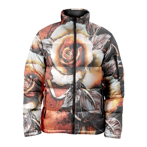 Veste d'hiver réversible de haute qualité pour homme, fermeture éclair décontractée, col montant, longueur longue, personnalisable, Haus Industries - Product Image 3