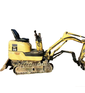 Excavadoras Usadas KOMATSU PC09 de 1 tonelada y 0.9 toneladas, Mini Excavadora Hidráulica de Orugas, Mejor Precio, Buen Estado, con Certificación CE, en Venta - Product Image 1