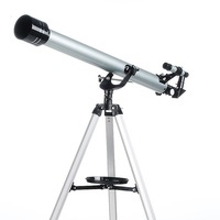 Luger F60900 60x High Magnification HD FMCoated Astronomical Telescope BAK4 Prism Stainless Steel Tripod Waterproof 70mm