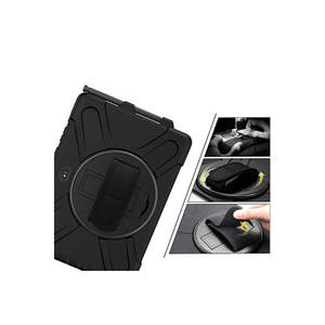 Étui de protection en silicone Netzy pour tablette Galaxy Tab Active Pro 10.1 T540 Noir - PC Caoutchouc Mousse EVA Matériaux plastiques - Product Image 2