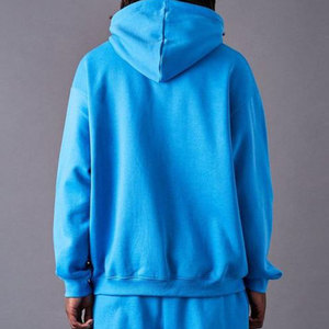100% New Custom Cotton Sweat Suits Men Two Piece Oversized Hoodie Tracksuit French Terry Solid Eco-Friendly Breathable Winter - Product Image 2