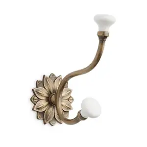 Diseño nórdico acabado dorado decoración de pared de lujo ropa colgando ganchos de metal para abrigo ropa bolsos monedero - Product Image 1