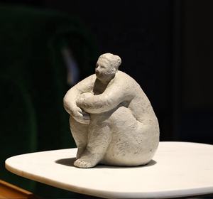 Estatua de Resina Abstracta de Hombre <span class=keywords><strong>Gordo</strong></span> con Logotipo Personalizado, Decoración para el Hogar, Estatua de Resina para Sala de Estar, Dormitorio, Tocador, Obra de Arte - Product Image 4