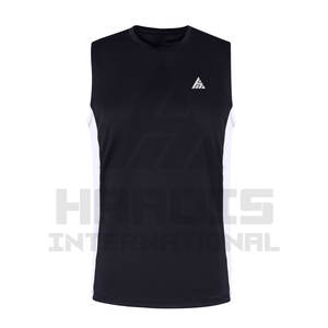 Nuevo diseño, venta al por mayor, ropa activa, camiseta sin mangas de ajuste regular para hombres, mejor precio, camiseta sin mangas de secado rápido para hombres - Product Image 1