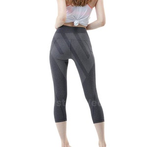 New Arrival Women's High Waist <b>Stretch</b> Breathable Gym Workout Leggings for Fitness Wear-Fashionable Trending - Product Image 3