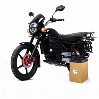 Moto Électrique Tout-Terrain 72V, Longue Distance 250 km, Moto Cargo avec Puissance 3000W, Vitesse Maximale 80 km/h pour Conditions Africaines