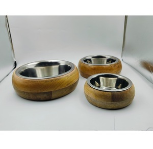 Heavy Duty Wooden Pet <b>Bowl</b> <b>Stand</b> for Dogs & <b>Cats</b> - Product Image 2
