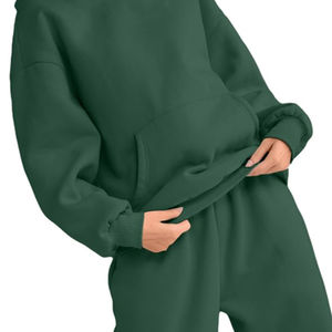 Sudadera con Capucha Personalizada de Felpa para Mujer, Sudadera Lisa Extra Grande con Estampado, Sudadera con Capucha para Mujer de Talla Grande - Product Image 5