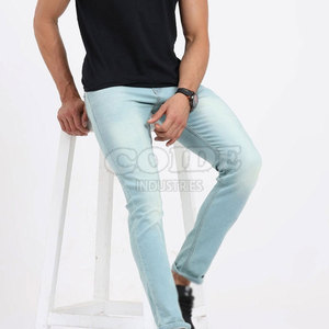 Jeans pour hommes de haute qualité, lavés, décontractés, couleur unie, best-seller, prix bas, jeans pour hommes pour adultes - Product Image 5