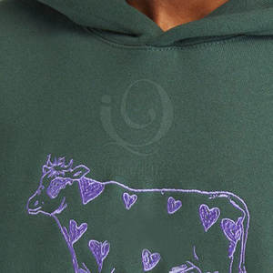 Sweat-shirts brodés en coton/polyester de haute qualité pour hommes - Pull en polaire vintage d'hiver avec des caractéristiques de séchage rapide et respirant - Product Image 5