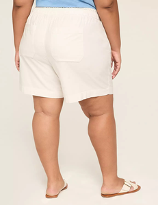 กางเกงขาสั้นแฟชั่นฤดูร้อน ระบายอากาศดี ไซส์พลัส ผู้หญิง เซ็กซี่ สไตล์ลำลอง สตรีทแวร์ ผ้าฝ้าย 98% สแปนเด็กซ์ 2% หลายสี - Product Image 6