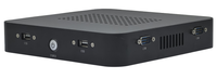 Mini-ordinateur industriel robuste sans ventilateur, petit format, processeur Intel, 4 Go de RAM, 128 Go de stockage, double écran HD 4K, Wi-Fi, Bluetooth