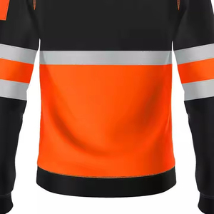 Sudadera con Capucha de Seguridad de Alta Visibilidad para Trabajo en Invierno, Talla Grande, Poliéster, 2025 - Product Image 3