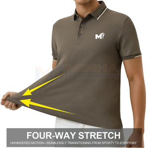 เสื้อโปโลผู้ชายแบบลำลอง ดีไซน์สั่งทำพิเศษ เนื้อผ้าเบา ทนทาน - Product Image 3