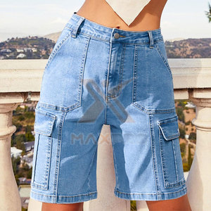 Pantalones Cortos Cargo para Mujer, Cómodos, Resistentes, Transpirables, 100% Algodón, Personalizables, Ecológicos, de Alta Calidad - Product Image 4