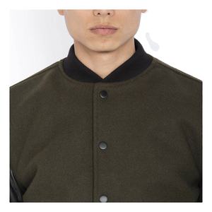 Veste universitaire pour homme sur mesure - Cuir durable, chauffée, séchage rapide, écologique, respirante, hiver, haute rue, 2026 - Product Image 4