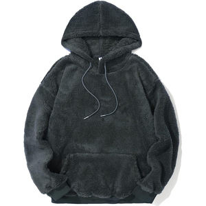 Top Quality Latest Arrival Pullover Men <b>Sherpa</b> Fleece <b>Hoodies</b> / Best Selling Breathable Men Windproof <b>Sherpa</b> <b>Hoodies</b> for Sale - Product Image 4