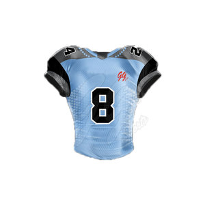 Uniforme de football américain sur mesure en polyester 100% Concevez votre propre uniforme de football américain - Product Image 4
