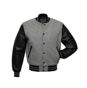 Produit de haute qualité meilleure qualité matériel femme et hommes veste universitaire manches en cuir patchs personnalisés broderie Chenille - Product Image 1