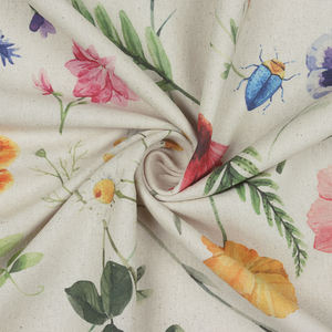 Produits textiles de maison en gros d'Inde, nappes blanches avec impression multicolore, 150 x 220 cm, 180 g/m², 100 % coton - Product Image 4