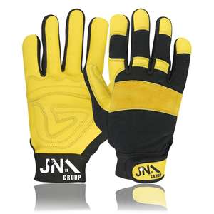 Gants de sécurité haute visibilité Mechanics Impact Gloves avec tissu haute visibilité - Product Image 3