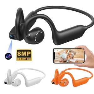 Audífonos Deportivos con Cámara de 8MP, Bluetooth 5.2, Sonido HiFi, Cancelación Activa de Ruido, Resistentes al Agua IPX5, para Viajes y Juegos - Product Image 1