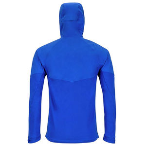 Custom Men's 2025-26 Autumn Winter Softshell Jacket Breathable Windproof Waterproof <b>Coat</b> with Sheep <b>Fur</b> Hood Newest Design - Product Image 2