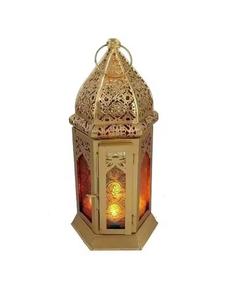 โคมไฟโมร็อกโกโลหะคลาสสิก พร้อมงานฉลุลายละเอียดอ่อน ทำด้วยมือ เป็นมิตรกับสิ่งแวดล้อม เหมาะสำหรับตกแต่งบ้านในเทศกาลอีสเตอร์ - Product Image 5