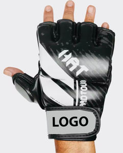 Gants de MMA professionnels de bonne qualité, logo personnalisé, vente en gros, gants de grappling en cuir, gants de sparring, gants de boxe en PU, arts martiaux - Product Image 1