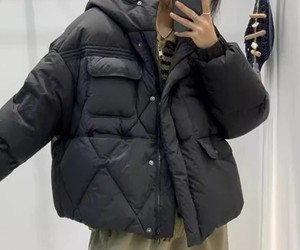 เสื้อแจ็กเก็ตฤดูหนาวมีฮู้ดของผู้หญิงเสื้อแจ็กเก็ตกันน้ำเสื้อแจ็กเก็ตสำหรับผู้หญิงมีสไตล์ - Product Image 2