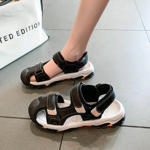 Sandalias de Playa para Hombre, Hechas a Mano, de Cuero Genuino, con Plataforma, Punta Cerrada, Diseño Plano y Fácil de Poner - Product Image 4