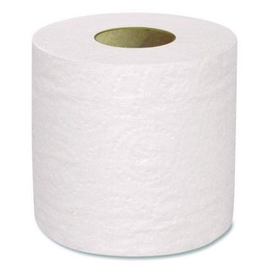 GEN GN800 2-Ply Soft and Strong Flushable Bath Tissue-White Bamboo Toilet <b>Paper</b> for Home Use 96 <b>Rolls</b>/Carton Septic Safe - Product Image 4