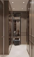 Armoire Pliante Moderne en Bois de Chêne Massif et MDF (Garantie 10 Ans) pour Chambre, Salon, Salle à Manger, Atelier