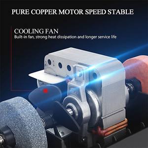 Professioneller Elektrischer Messerschärfer Multifunktionaler Automatischer Schärfer Mit 15-Grad-Schrägkante Grob- und Feinrillen EU-Stecker - Product Image 4