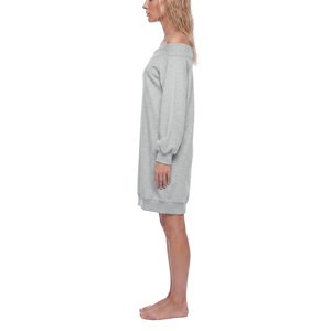 Women's Casual Off-Shoulder Wool Bodycon Maxi <b>Dress</b> for <b>Winter</b> - Product Image 4