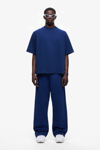 Camisetas de Algodón de Punto Grueso, Cuello Redondo, Corte Regular Personalizado para Hombre, Estilo Urbano, Hechas en Pakistán - Product Image 3