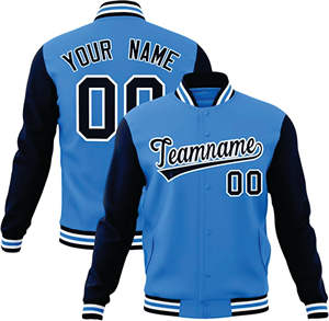 Chaqueta universitaria de cuero de lana Vintage para hombre, 100% mangas de cuero de lana, cuello con capucha, cremallera, béisbol, estampado personalizado, bordado, Primavera - Product Image 3