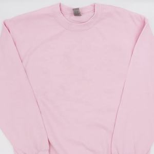 Jersey de lana de algodón bordado con estampado de alta calidad, cuello redondo sólido, logotipo personalizado, sudaderas de cuello redondo Unisex - Product Image 5