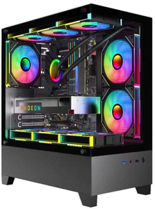 Châssis de jeu en verre trempé MATX avec <span class=keywords><strong>tour</strong></span> <span class=keywords><strong>vide</strong></span> légère USB 3.0 pour constructions personnalisées - Product Image 4