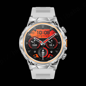 Reloj inteligente AK81 con pantalla IPS de 1,46 pulgadas, batería de 400mAh, rastreador de ritmo cardíaco resistente al agua IP68 con linterna LED y Bluetooth - Product Image 6