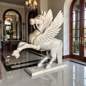 Figura de Caballo Alado Mitológico para Decoración de Hogares de Lujo y Vestíbulos de Hoteles - Product Image 2