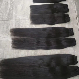 ผมแท้แบบอินเดีย เรมี่ เวอร์จิ้น เป็นมิตรต่อสิ่งแวดล้อม น้ำหนักเบา ปลายผมแบบดับเบิ้ลดรอว์น ตรงสลวยเป็นลอนน้ำ นุ่มเป็นธรรมชาติ ผมมนุษย์แบบเป็นมัด - Product Image 1