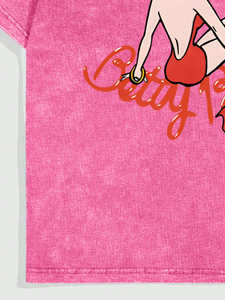 T-shirt personnalisé pour hommes de haute qualité 100% coton surdimensionné ample Streetwear Style Hip Hop imprimé Logo grande taille T-shirts décontractés - Product Image 4