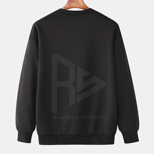 เสื้อฮู้ดดี้ผู้ชายไซส์ใหญ่ ลายเรียบ สีตัดกัน เทคนิคการย้อมสีแบบเรียบ สีสันปรับแต่งได้ เสื้อผ้าฤดูหนาว - Product Image 2